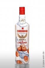 RUSHKINOFF Vodka CARAMELO, 18,0 % Vol. 1,0 Liter
