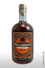 Wellermans Spiced Rum, 0,5l