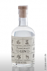 FABELHAFT Dry Gin 40% Vol., 0,1 l. - Miniature