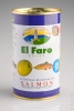 El Faro Olive grün mit Lachs
